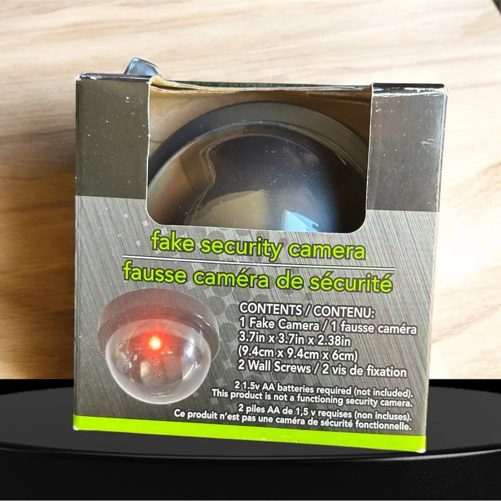 Fake Security Camera with Red Light